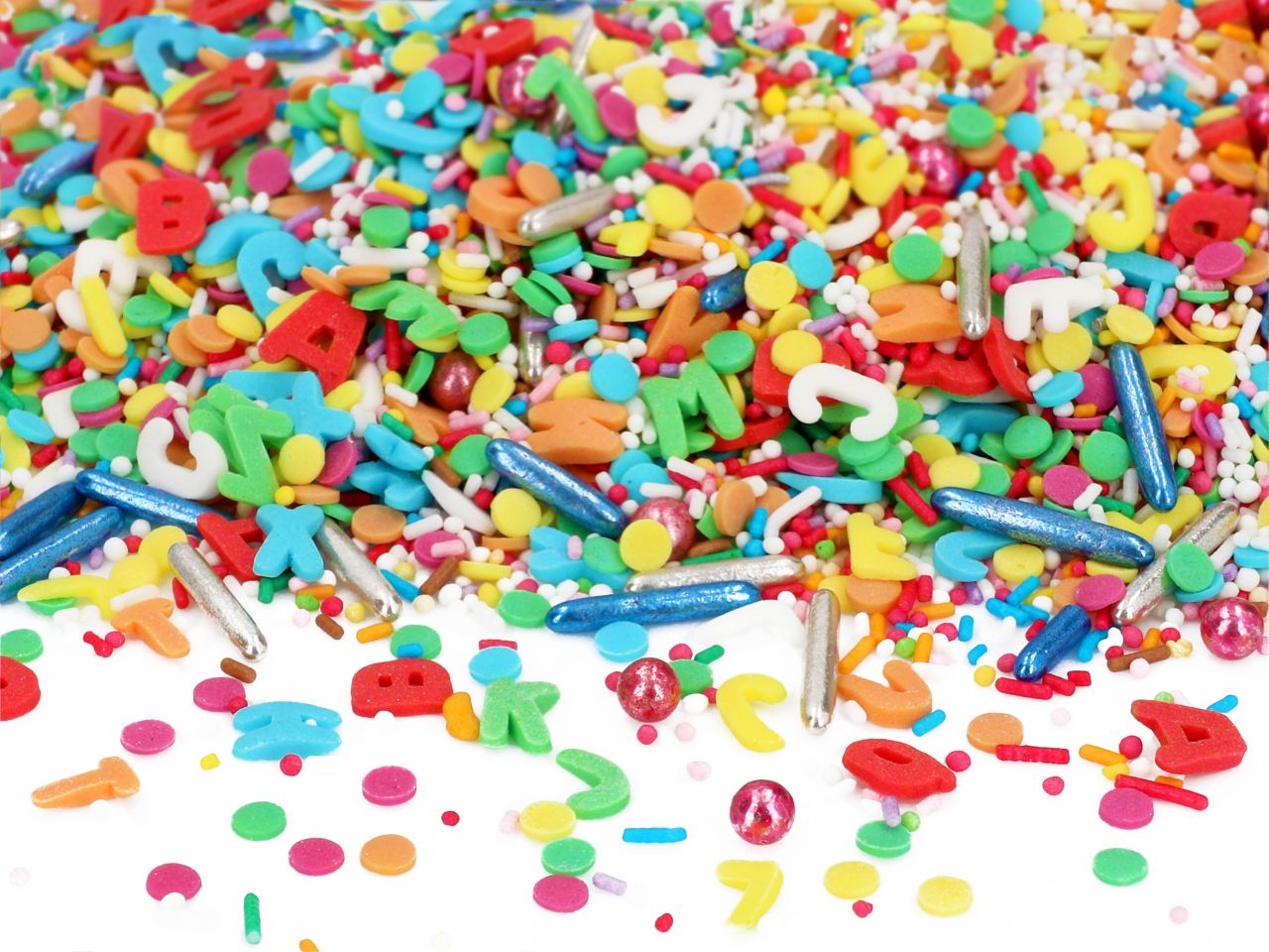 Sprinkles ABC-Party, Farb-Mix, 1 kg