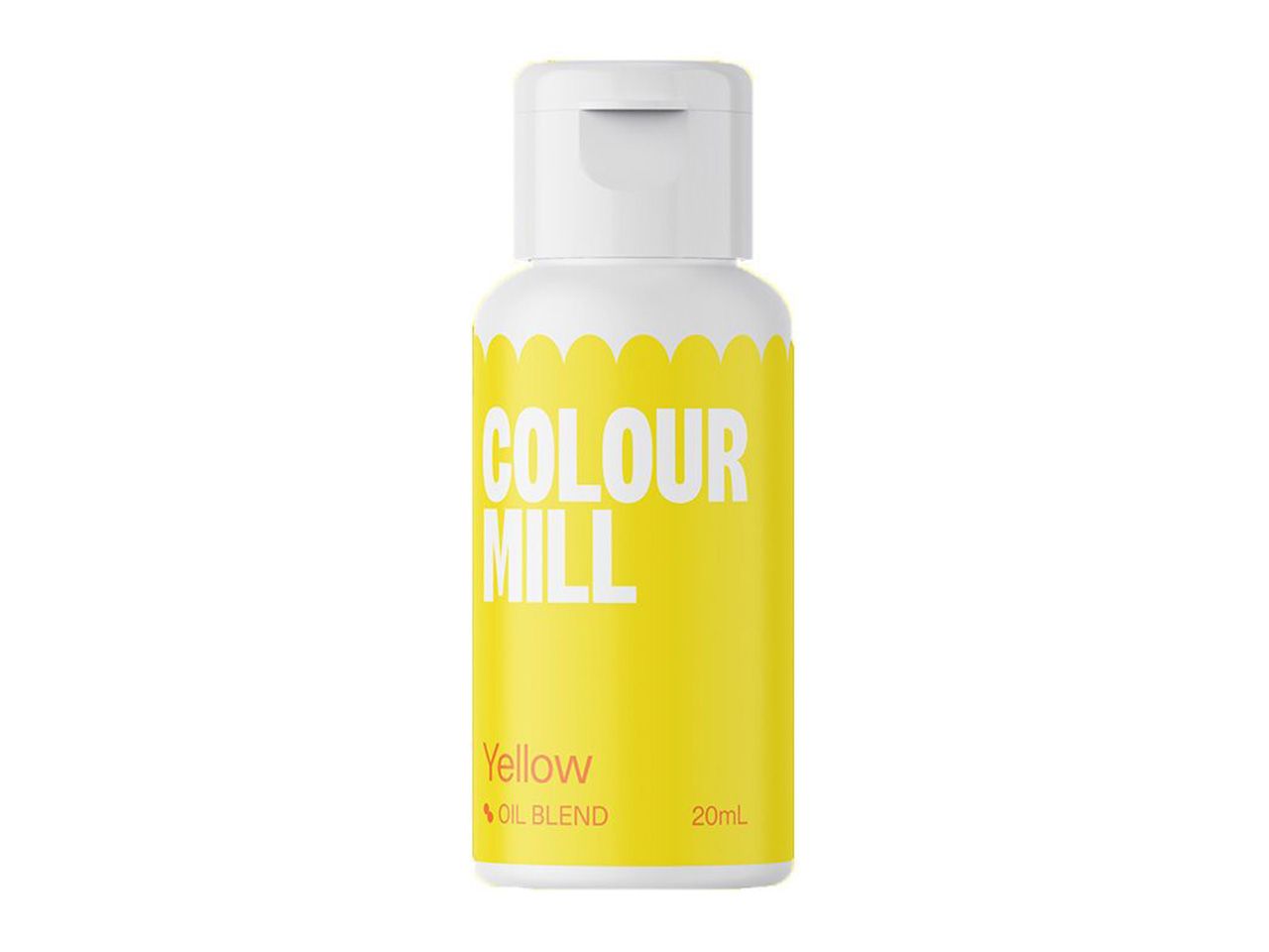 Colour Mill: Schokoladenfarbe Yellow,Gelb, 20 ml