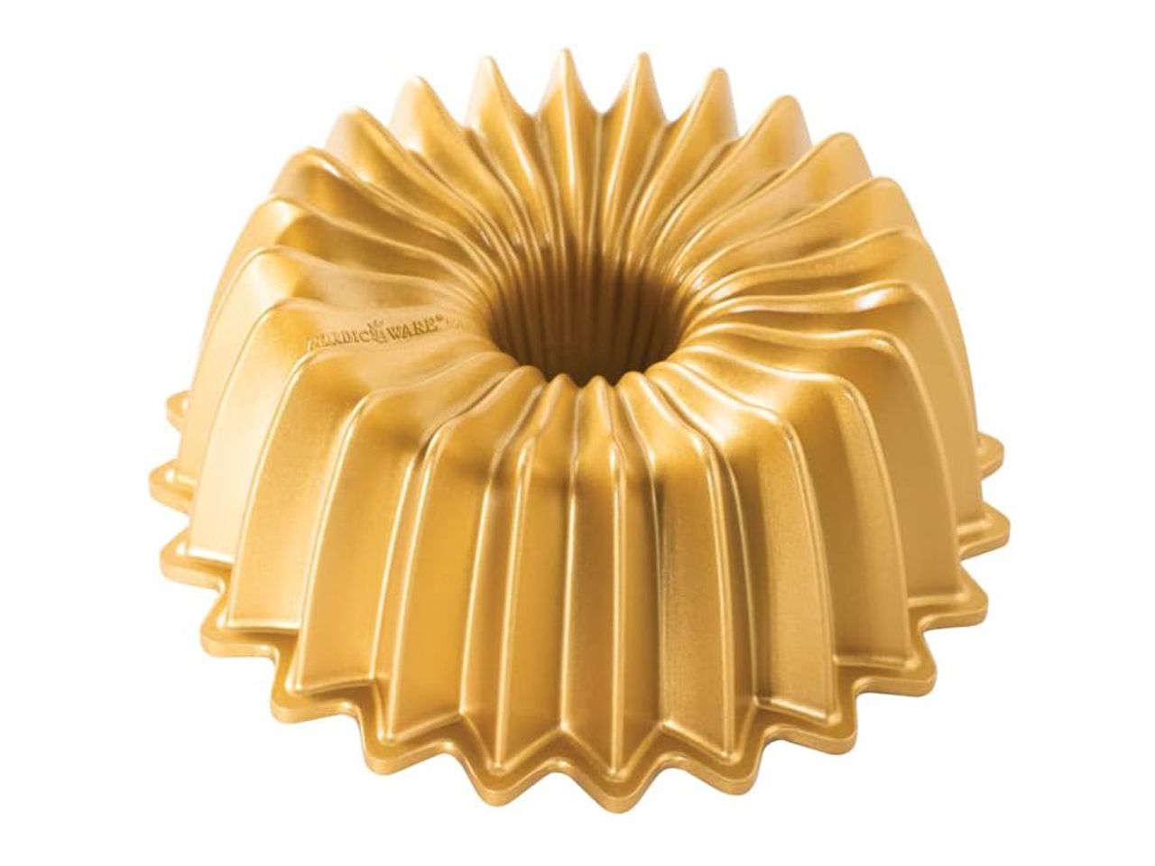 Nordic Ware: Aluguss-Backform Brilliance Bundt Pan, Antihaft, 1,18 L, 19 x 7,5 cm