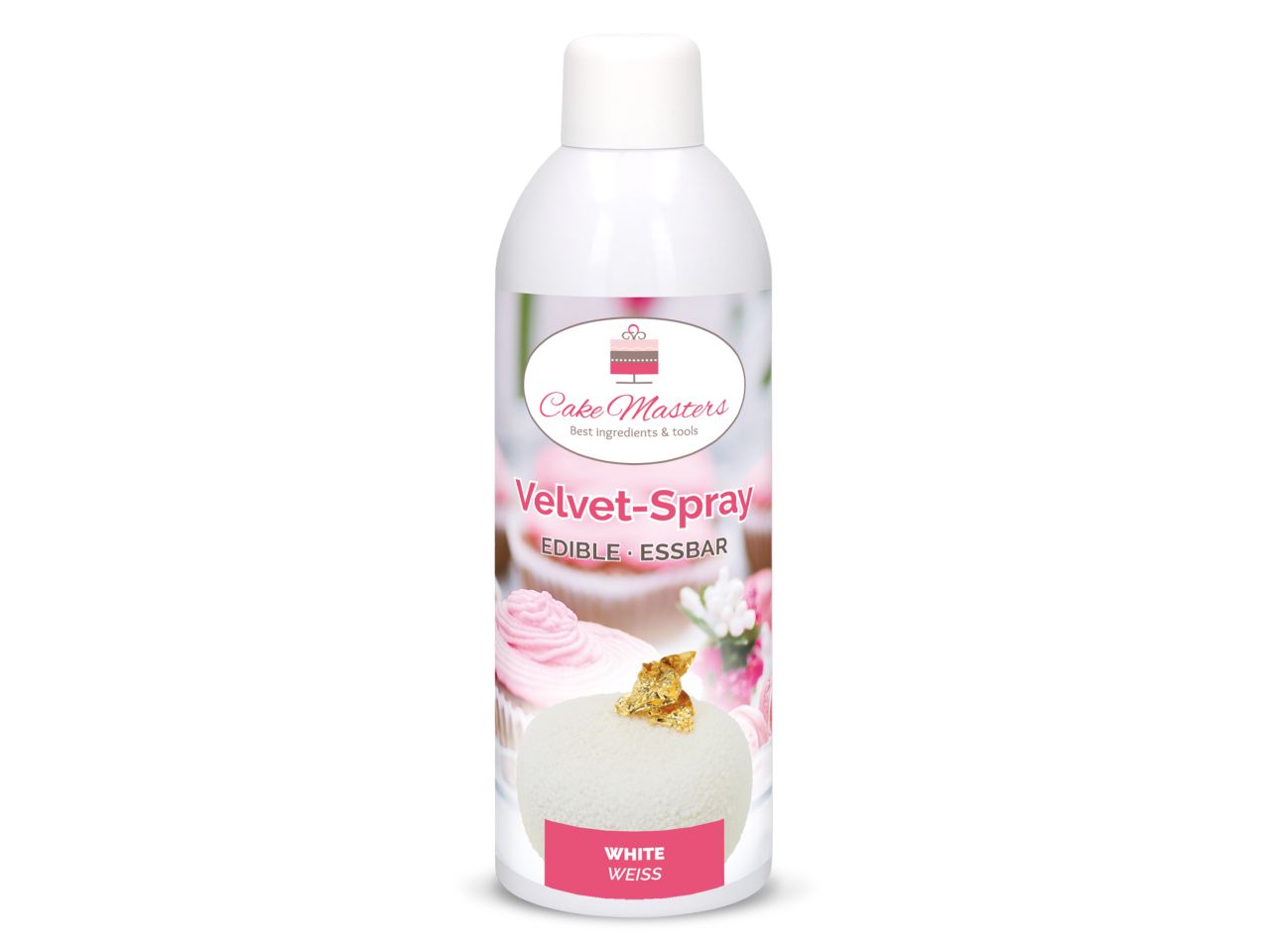 Velvet-Spray für Samt-Effekt, essbar, Grün, 400 ml