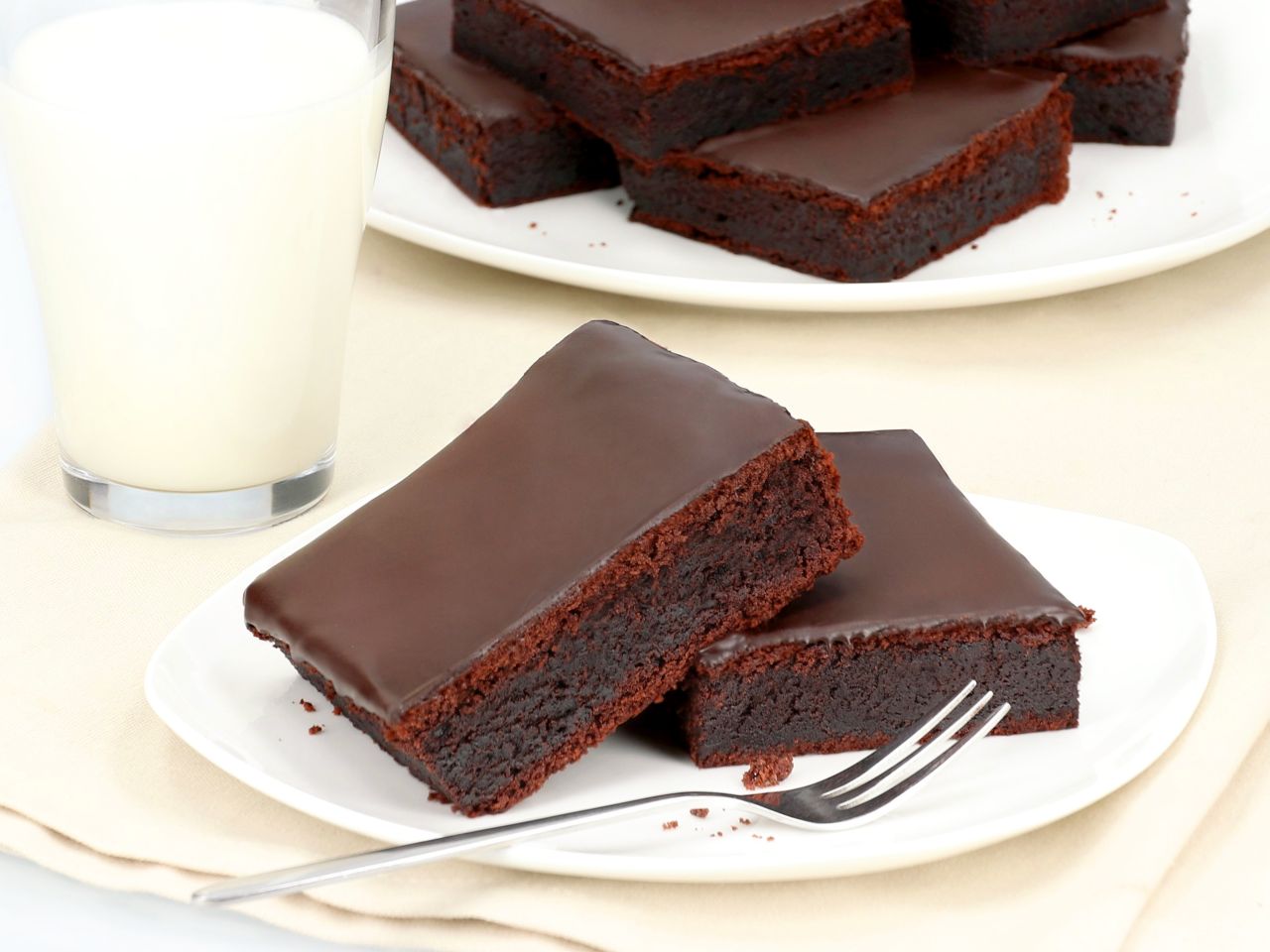 Backmischung Brownie-Mix Double Chocolate, inkl. Kakaoglasur, 516 g