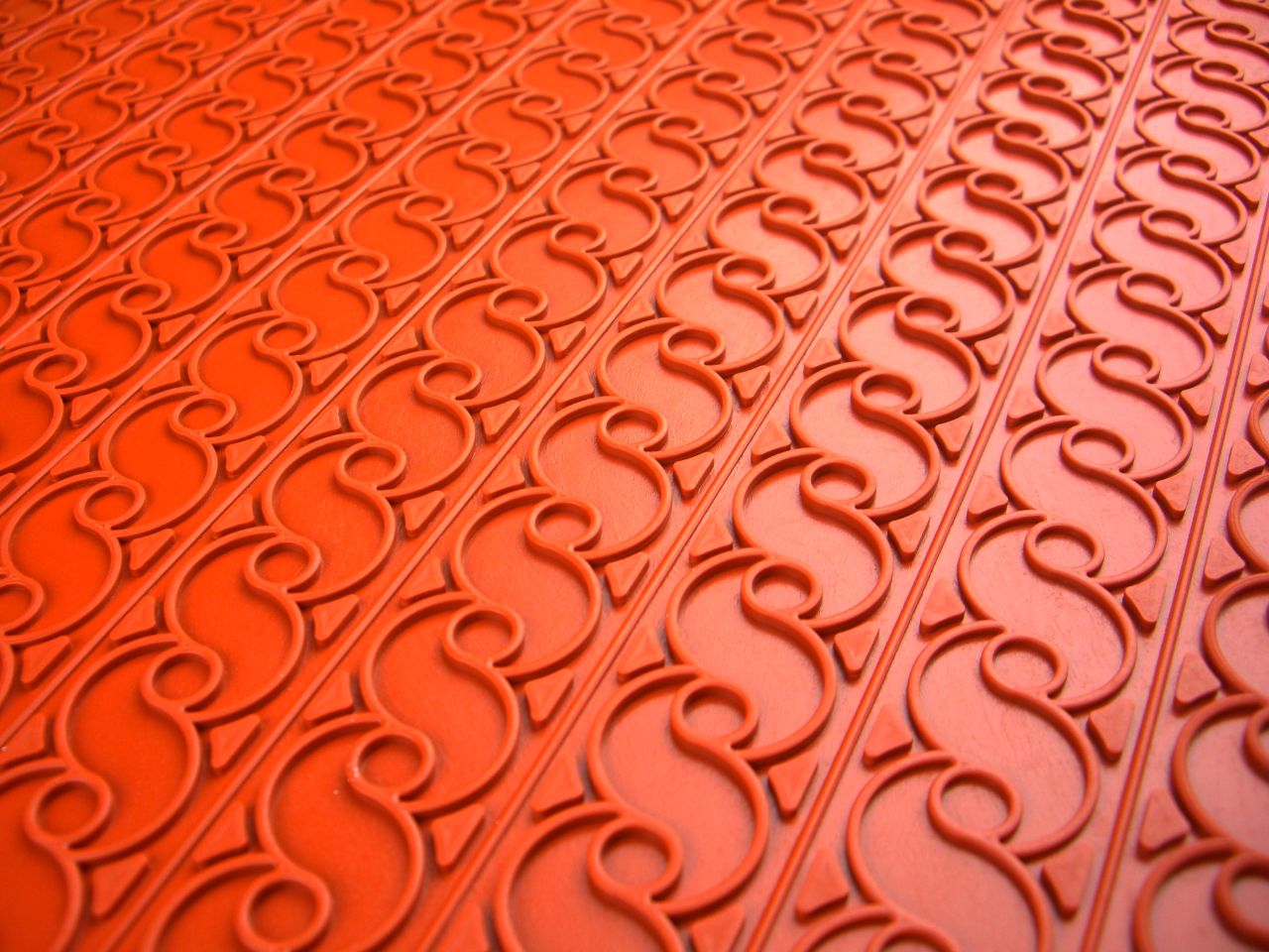 SILIKOMART Relief-Matte: Frieze 30 x 40, Silikon, Rot, 27,7 x 39 x 3 cm