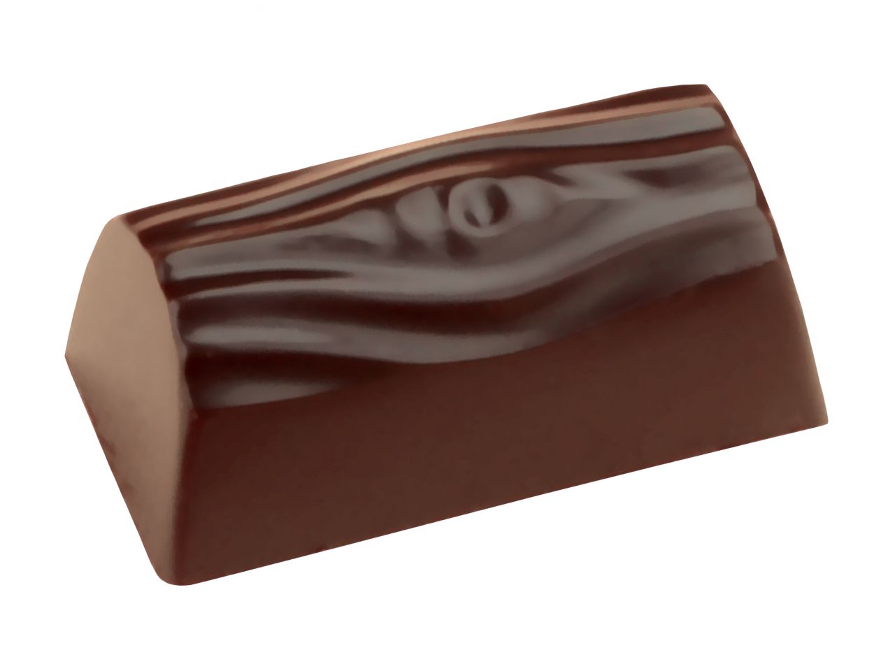 Schokoladenform: Mini Choc, Kunststoff, transparent, 24 Mulden à 30 x 20 x 20 mm