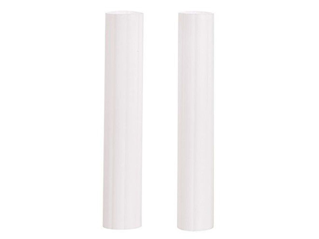 Tortendübel: Hidden Pillars, Kunststoff, Weiß, 4 Stück à 15,2 cm