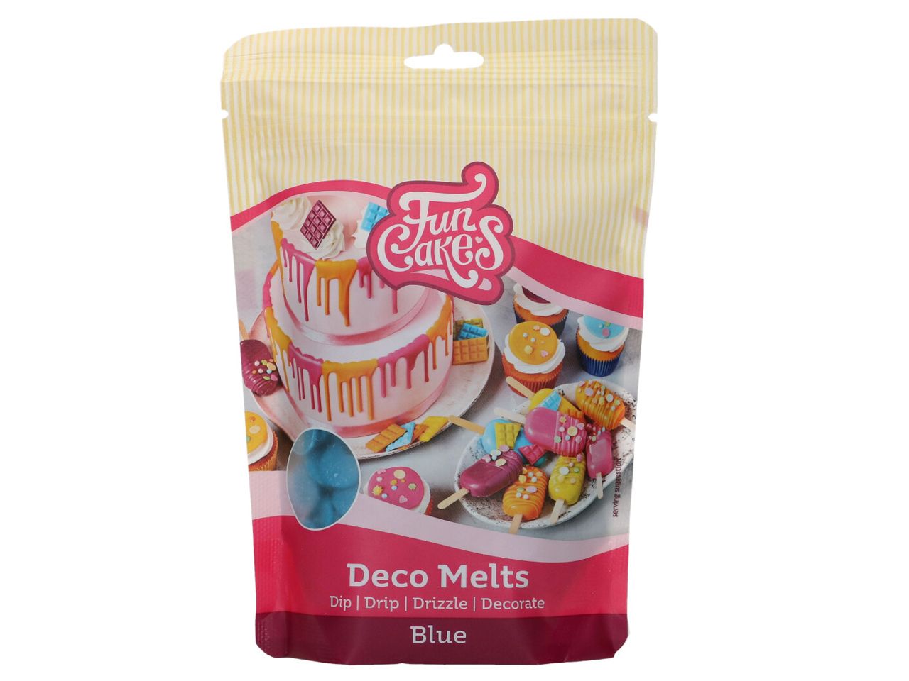 Fettglasur, Deco Melts, blau, 250g