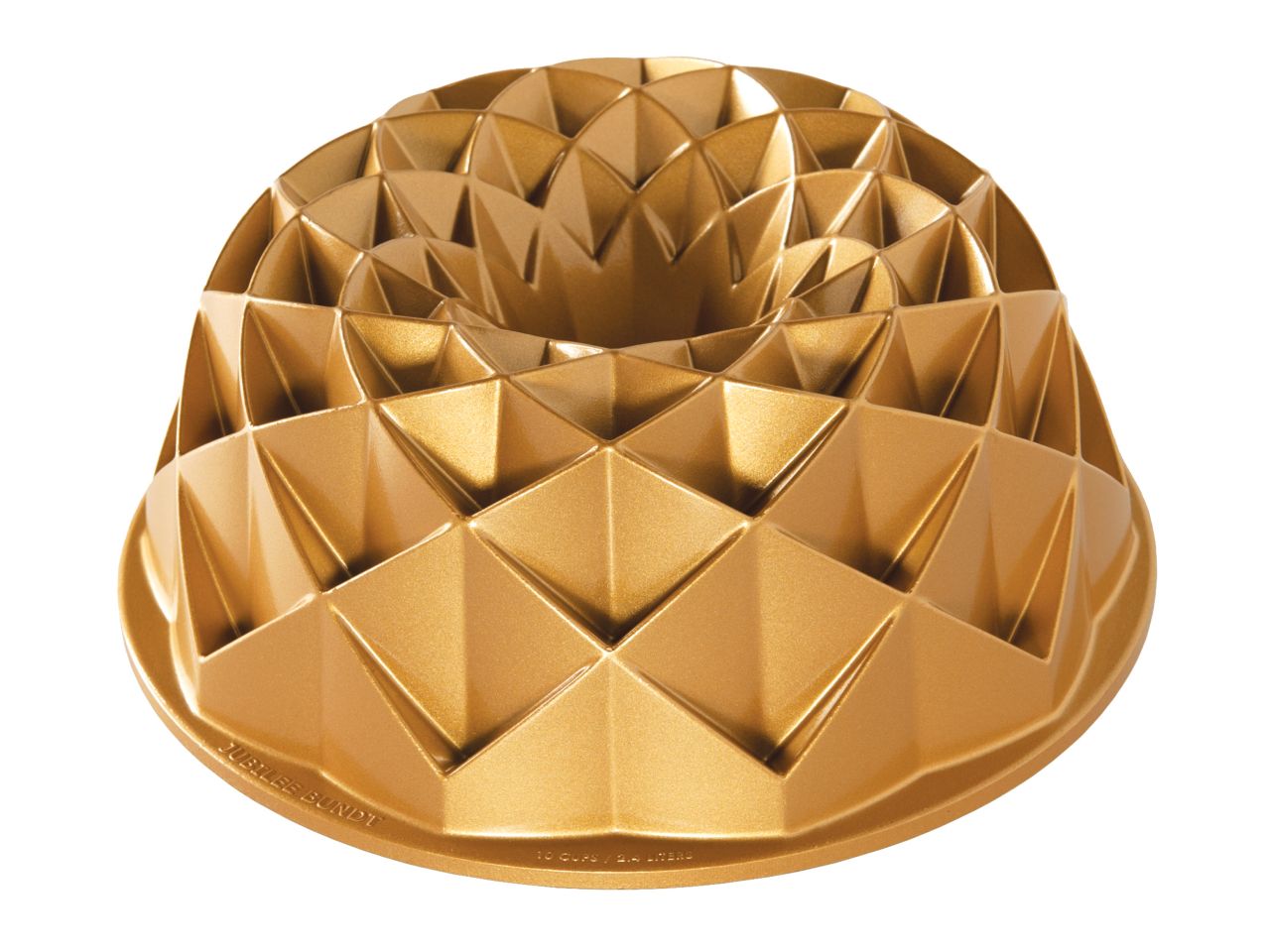 Nordic Ware: Aluguss-Backform Jubilee Bundt, Antihaft, 2,36 L, 23 x 9,5 cm