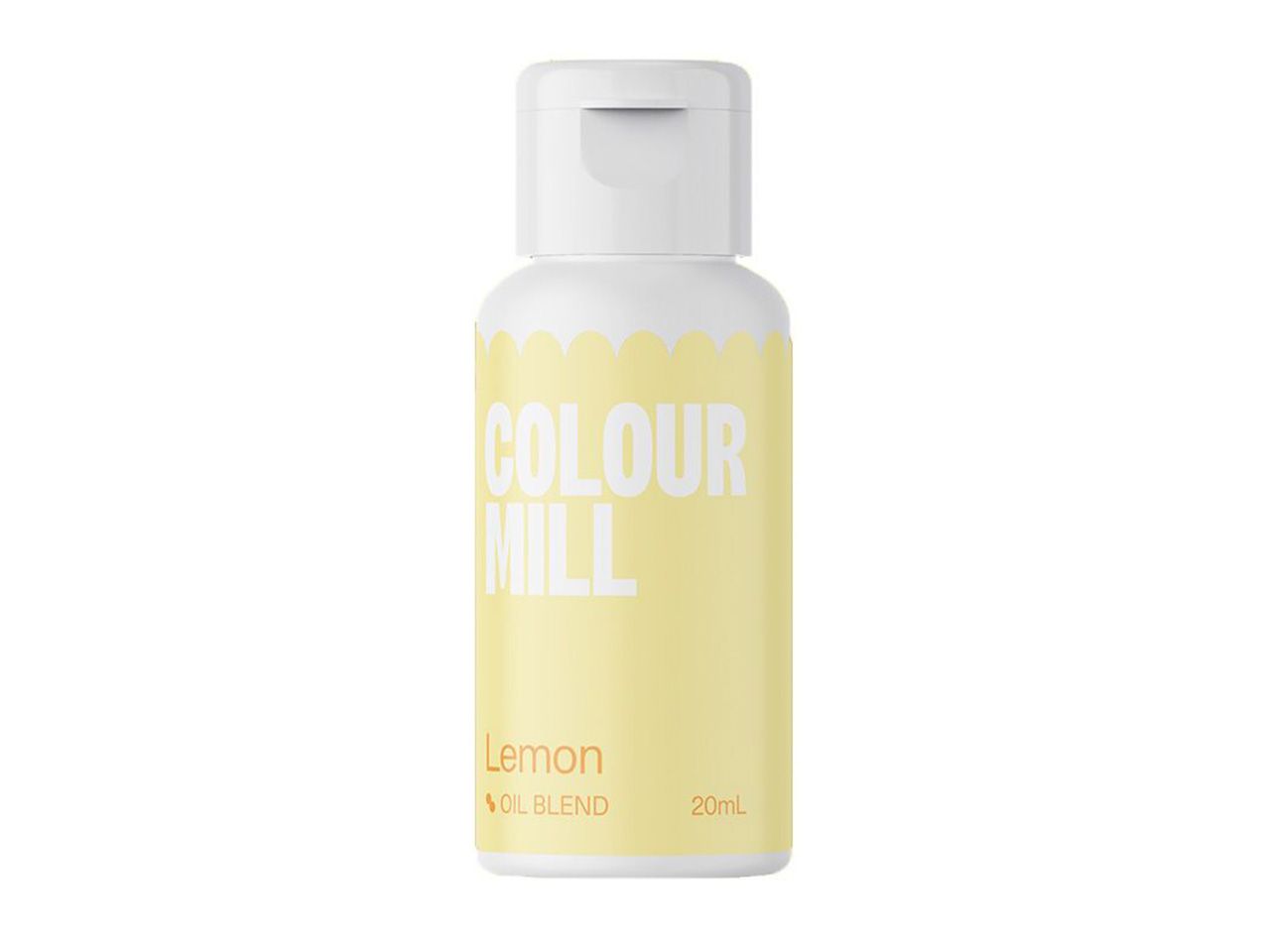 Colour Mill: Schokoladenfarbe Lemon,Gelb, 20 ml