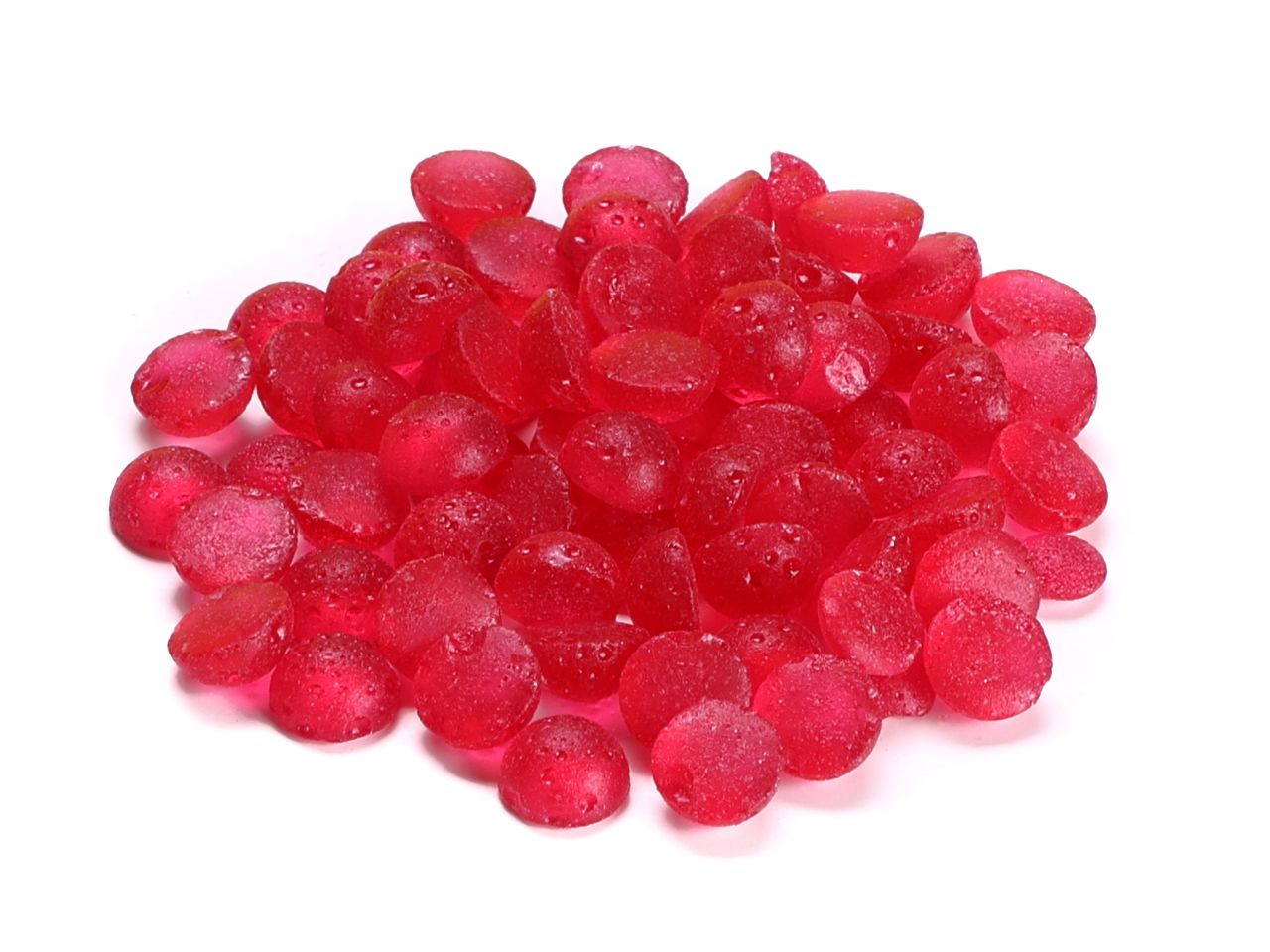 Isomalt Tropfen rot 150g