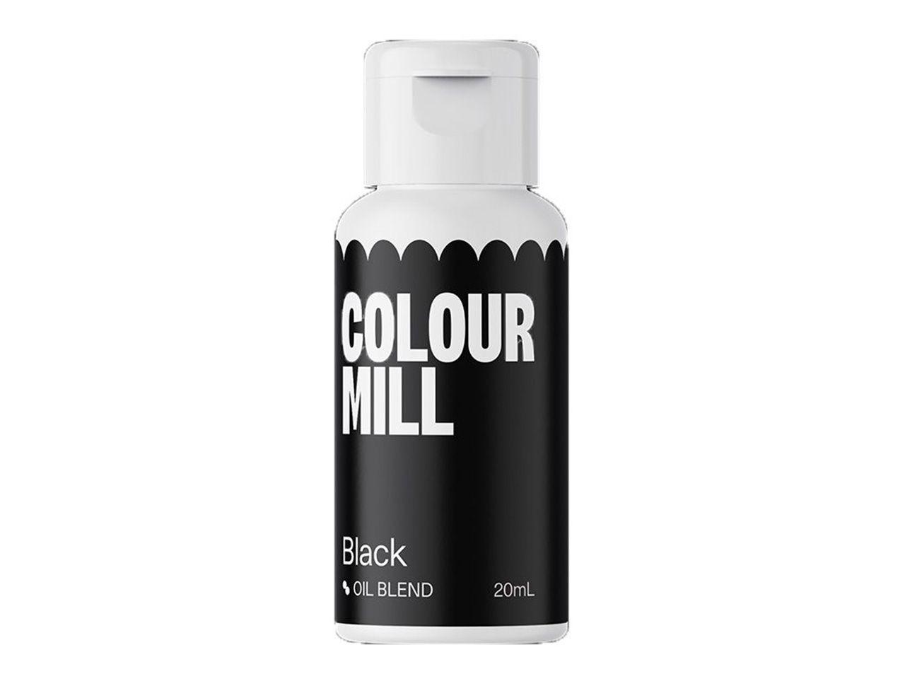 Colour Mill: Schokoladenfarbe Black, Schwarz, 20 ml