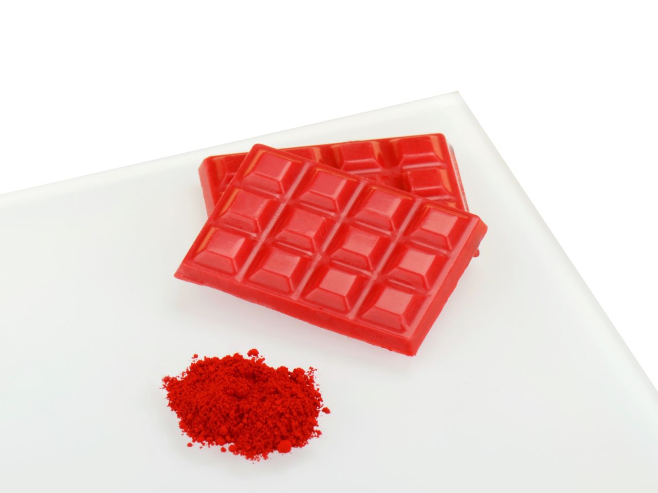 Lebensmittelfarbe Pulver - erdbeerrot - fettlöslich, 10 g