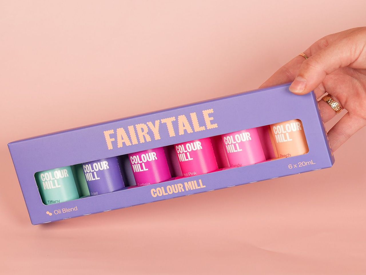 Colour Mill: Schokoladenfarbe Fairy Tale 6er-Set, 6 x 20 ml