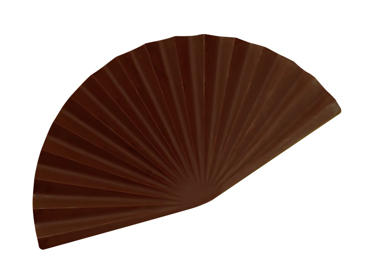 Schokoladen-Gießform: Aufleger Shells, Silikon, Cremeweiß, 5 Mulden à 8 x 4,2 cm