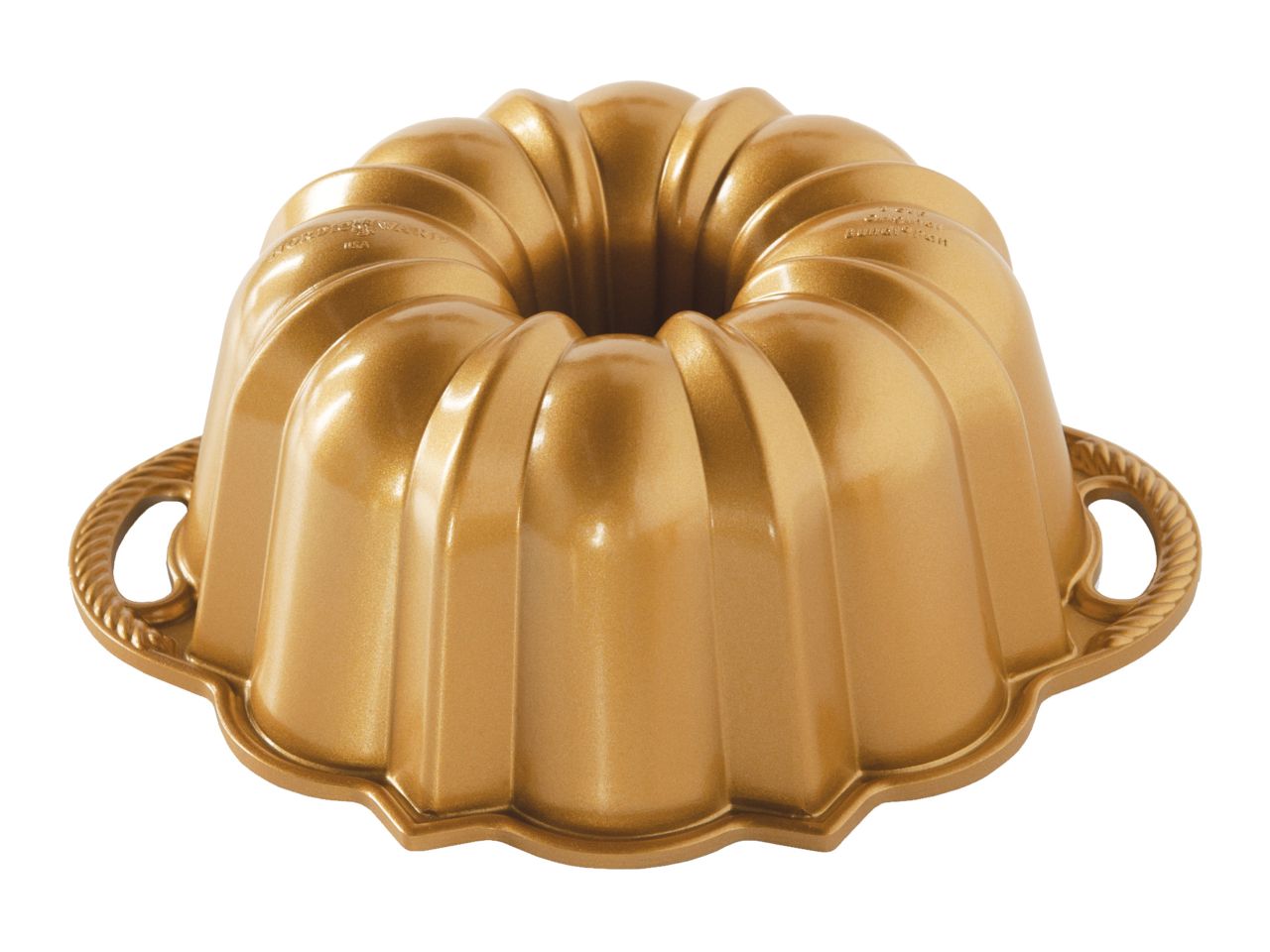 Nordic Ware: Aluguss-Backform Anniversary Bundt Pan, Antihaft, 1,4 L, 18,5 x 8 cm