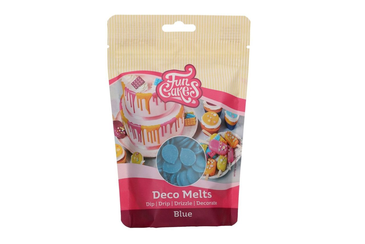 Fettglasur, Deco Melts, blau, 250g