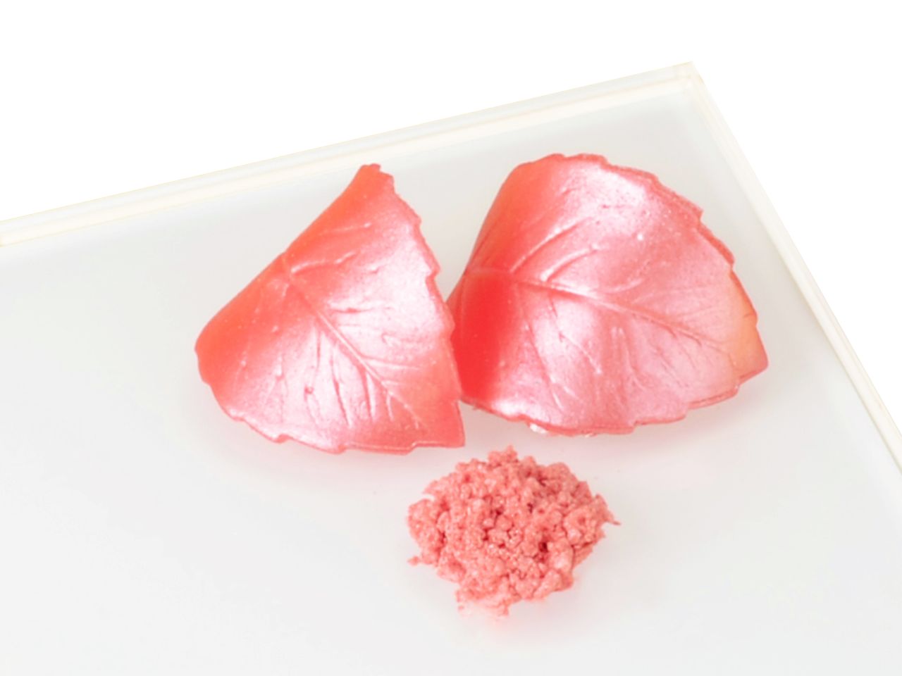 Rainbow Dust: Lebensmittelfarbpulver Pearl Pink Sherbet, Metallic-Lachs, 3 g