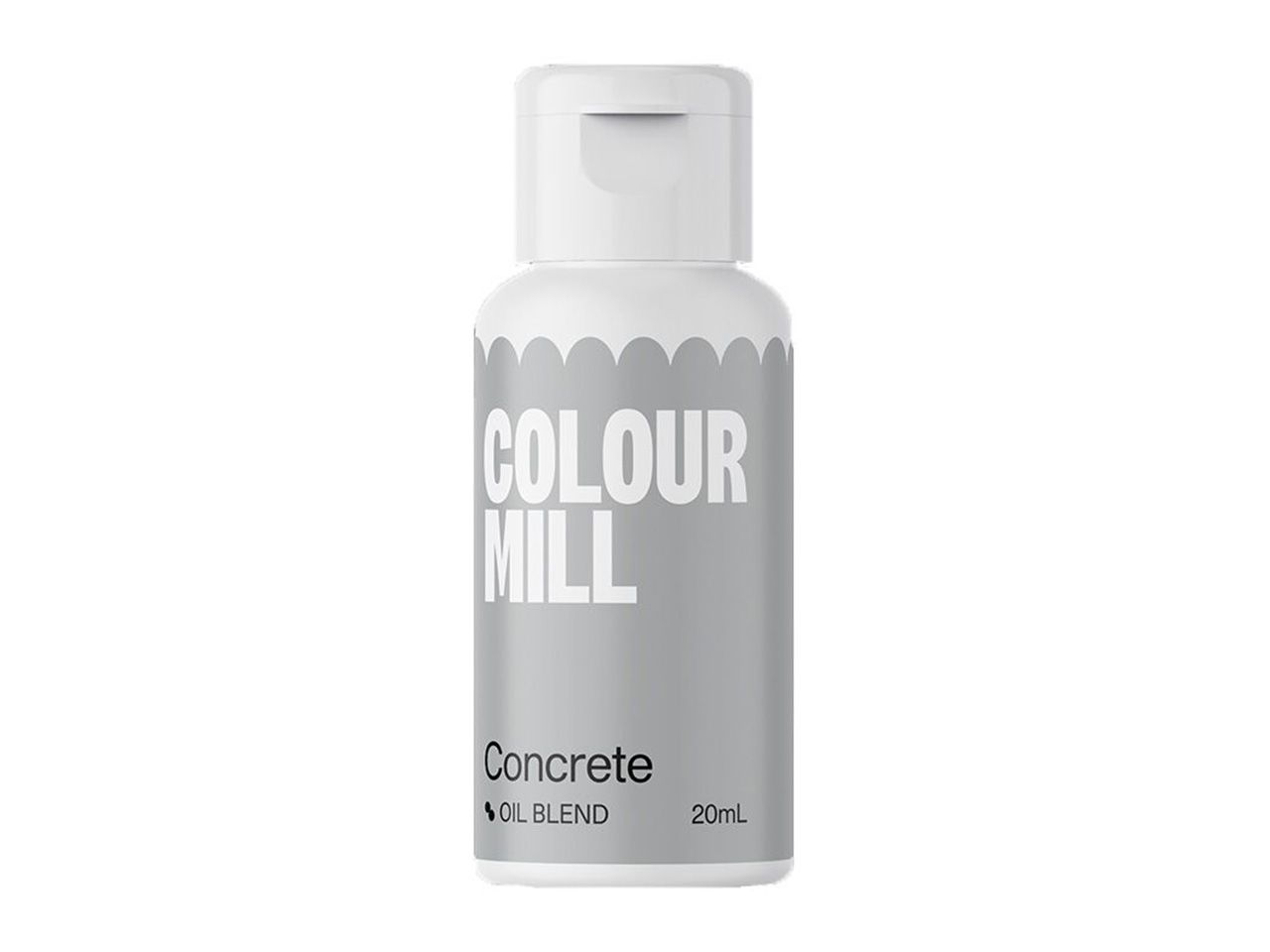 Colour Mill: Schokoladenfarbe Concrete, Betongrau, 20 ml