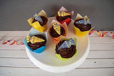 Cupcakes "Schultüte"