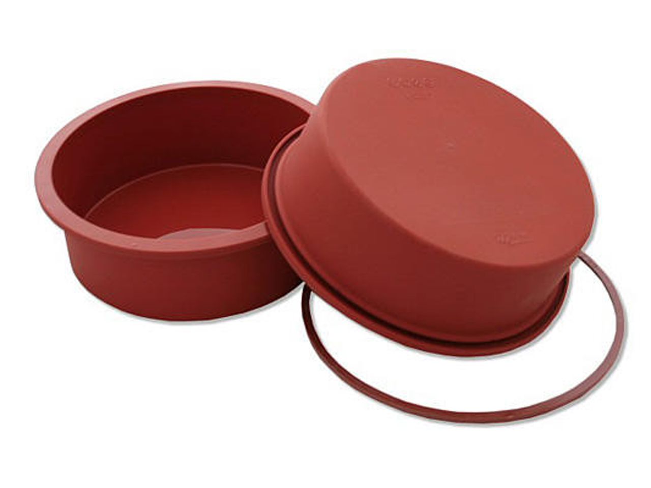 SILIKOMART Silikonform: Round Pan 18 tief, Terracotta, 18 x 6,5 cm, 1,5 L