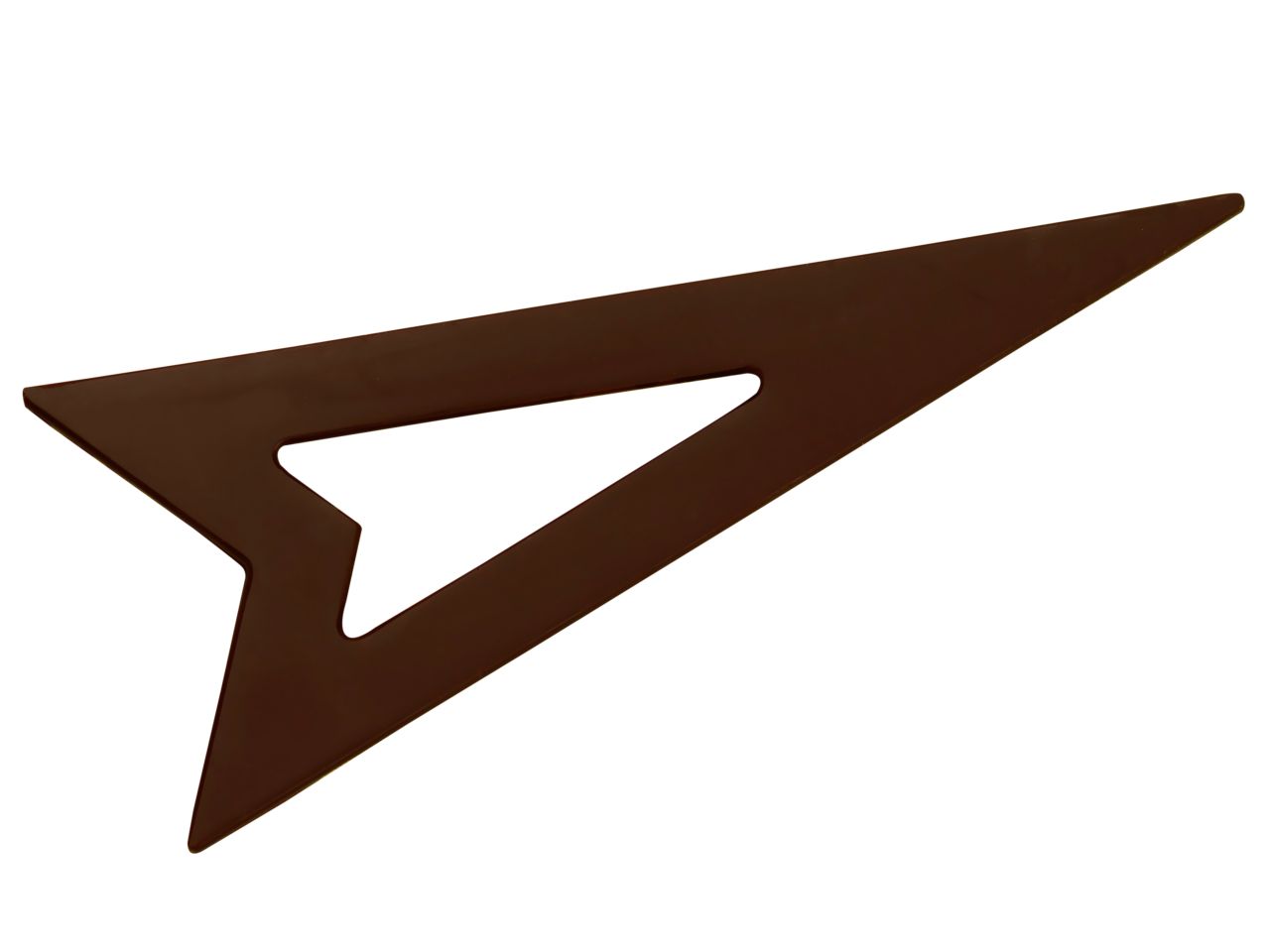 Schokoladen-Gießform: Aufleger Trend, Silikon, Cremeweiß, 8 Mulden à 10,7 x 4,3 cm
