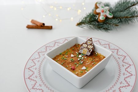 Weihnachts-Crème-Brûlée