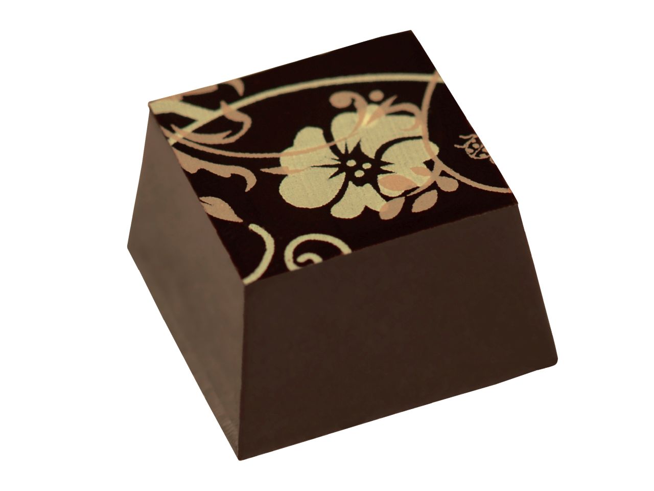 Schokoladen-Magnetform: Karree, Kunststoff & Edelstahl, 24 Mulden á 25 x 25 x 15 mm
