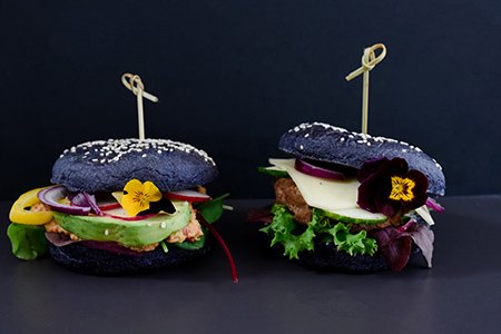 Black Burger Buns