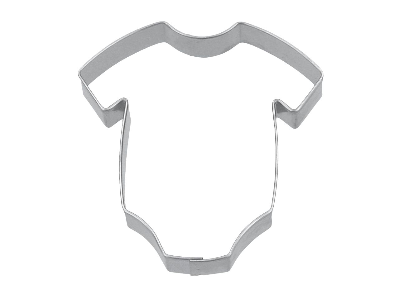 Ausstecher: Baby Body, Edelstahl, 5,9 x 5,8 cm