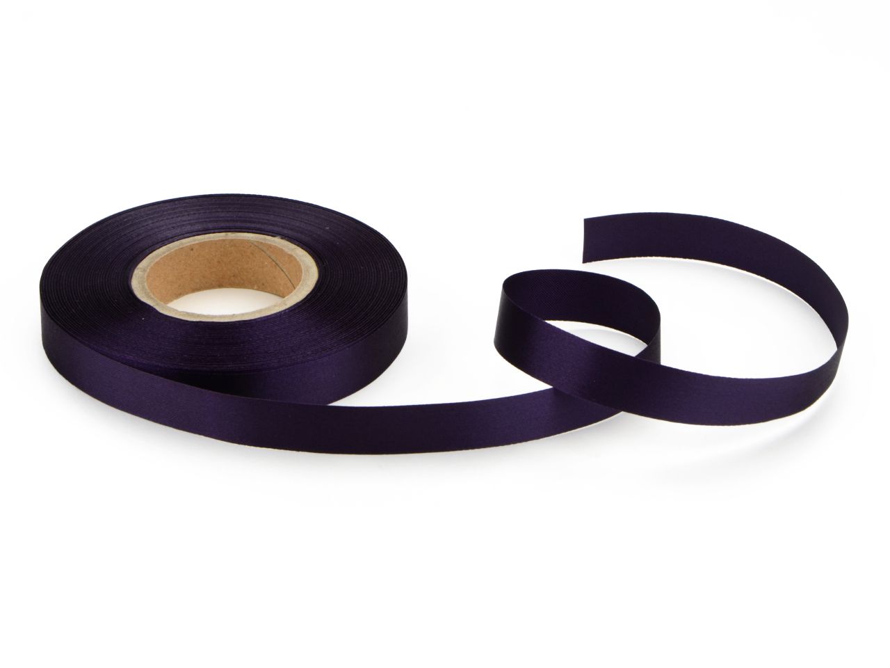 Satinband: Violett, Polyester, 30 Meter à 14 mm