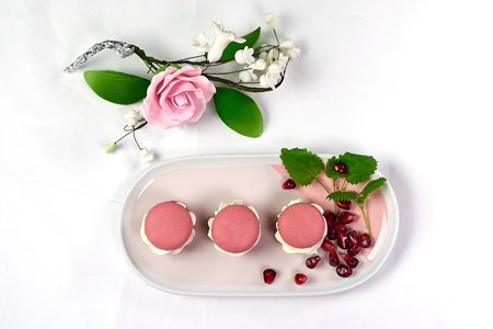Macarons Pink Hochzeit