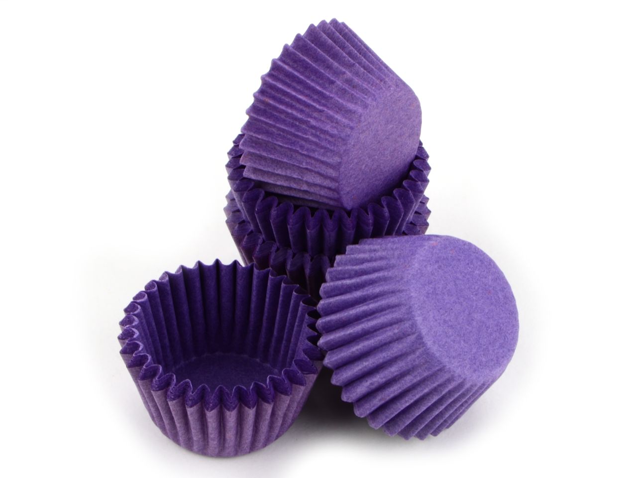 Pralinenkapseln 25mm violett 100 Stück