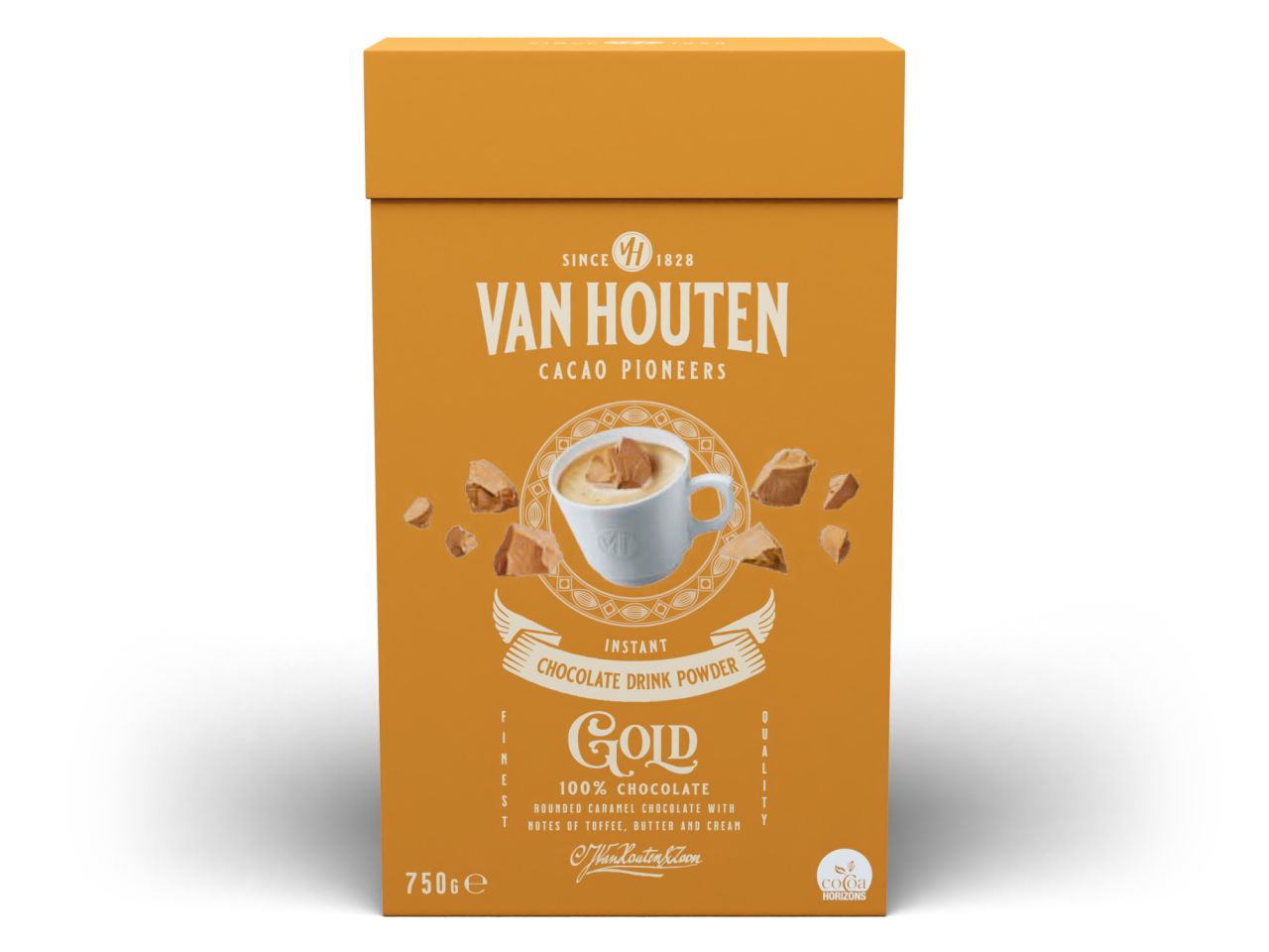 Van Houten Trinkschokolade Gold 750g