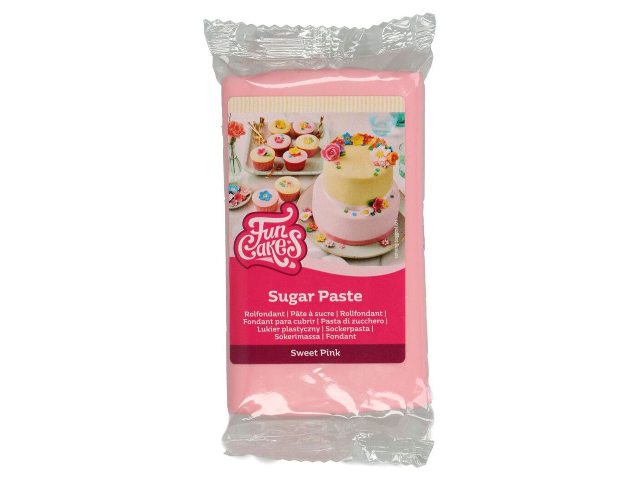 FunCakes Fondant -babyrosa- 250g, Dekormasse