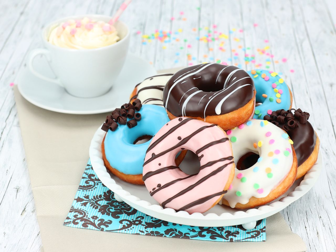 Backmischung Perfect Donut Mix, inkl. Hefe, 500 g