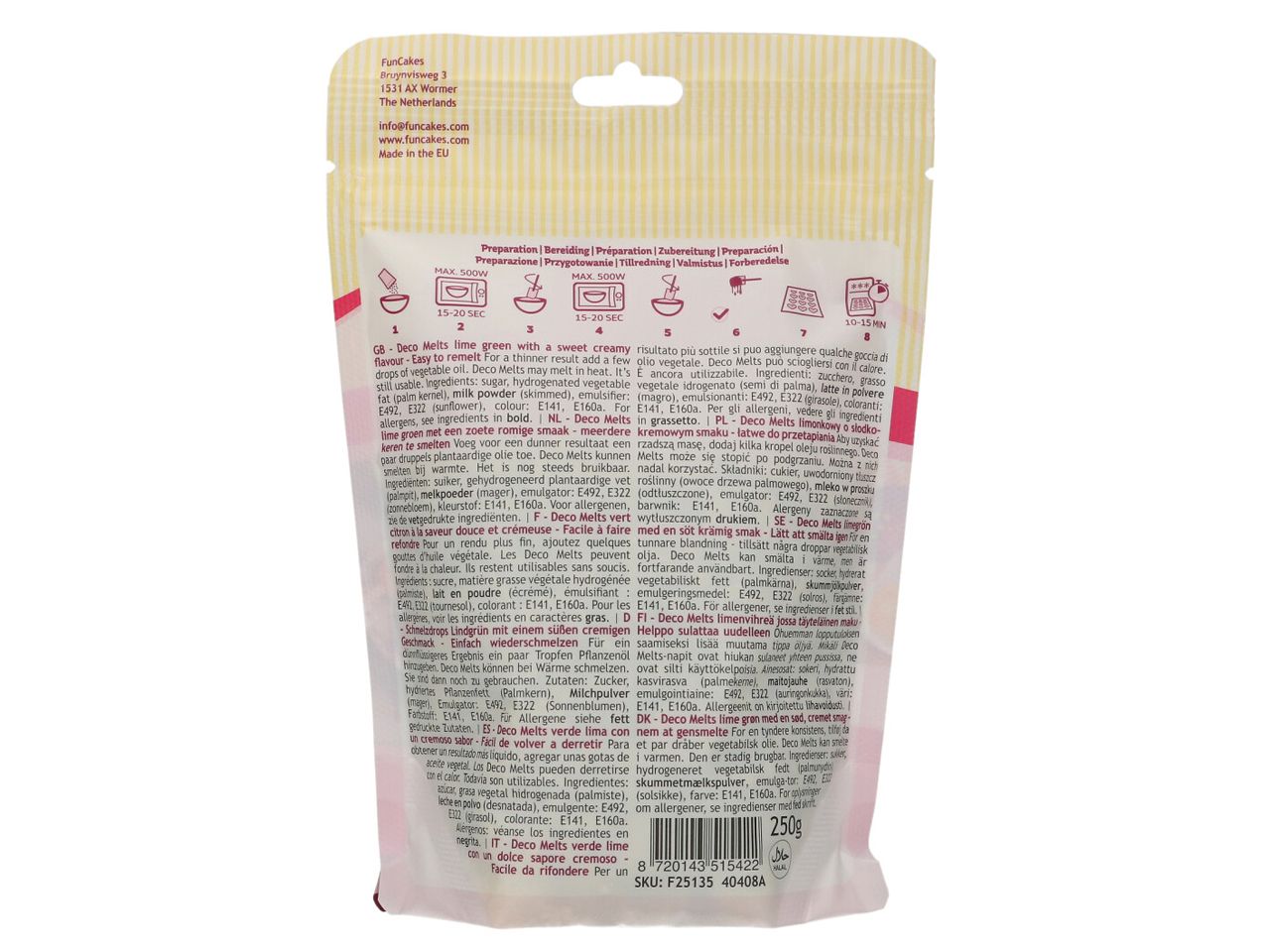 Fettglasur, Deco Melts, apfelgrün, 250g