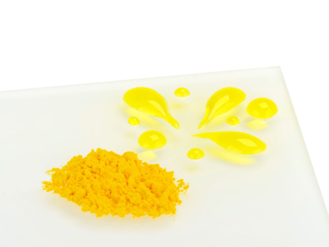 Lebensmittelfarbpulver zum Durchfärben, Gelb, 20 g
