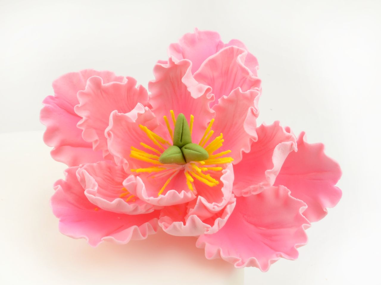 Feinzucker-Blüte Peony pink, 11,4 cm