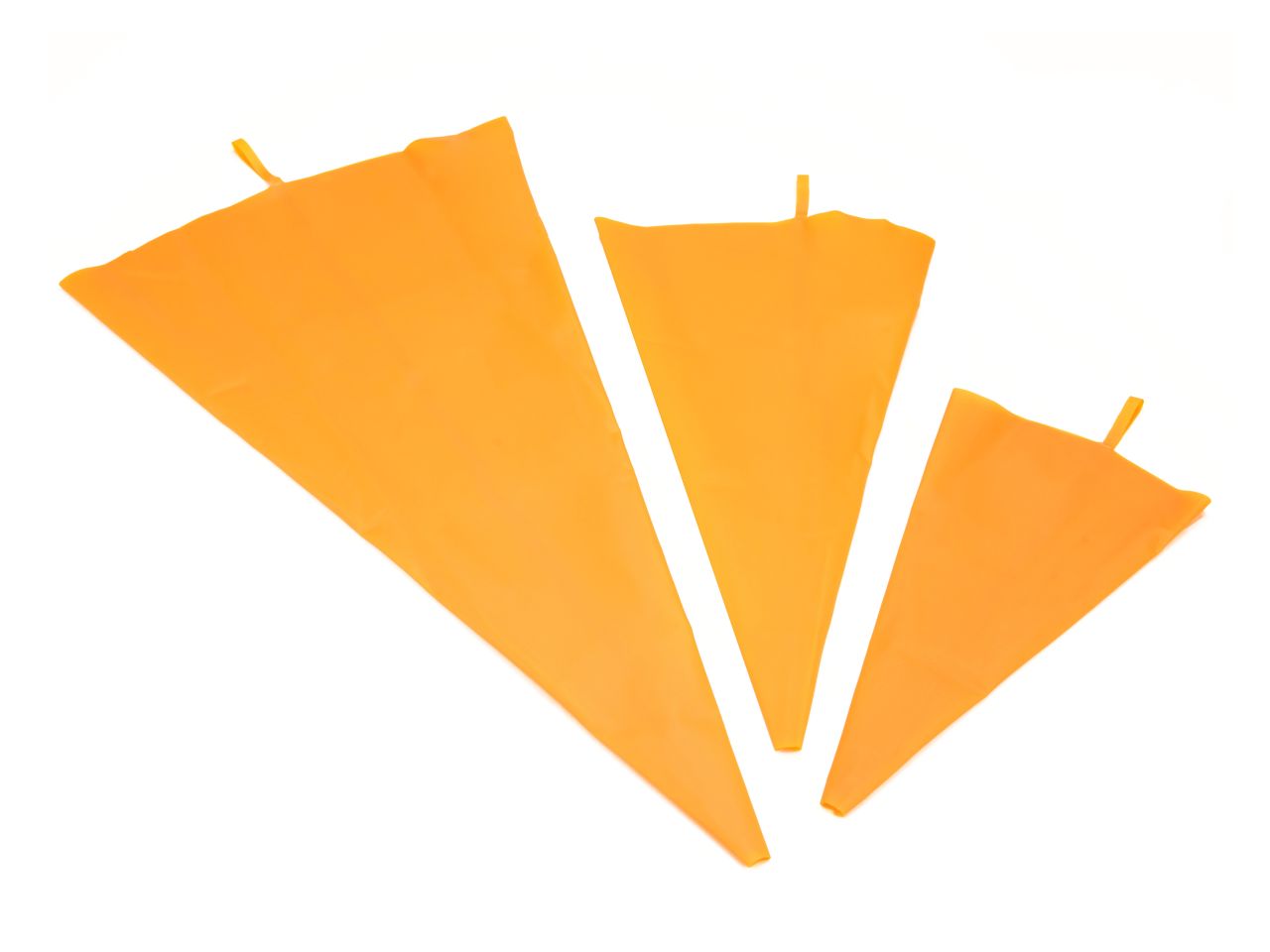 Mehrweg-Spritzbeutel Superflex, Orange, Silikon, 34 cm