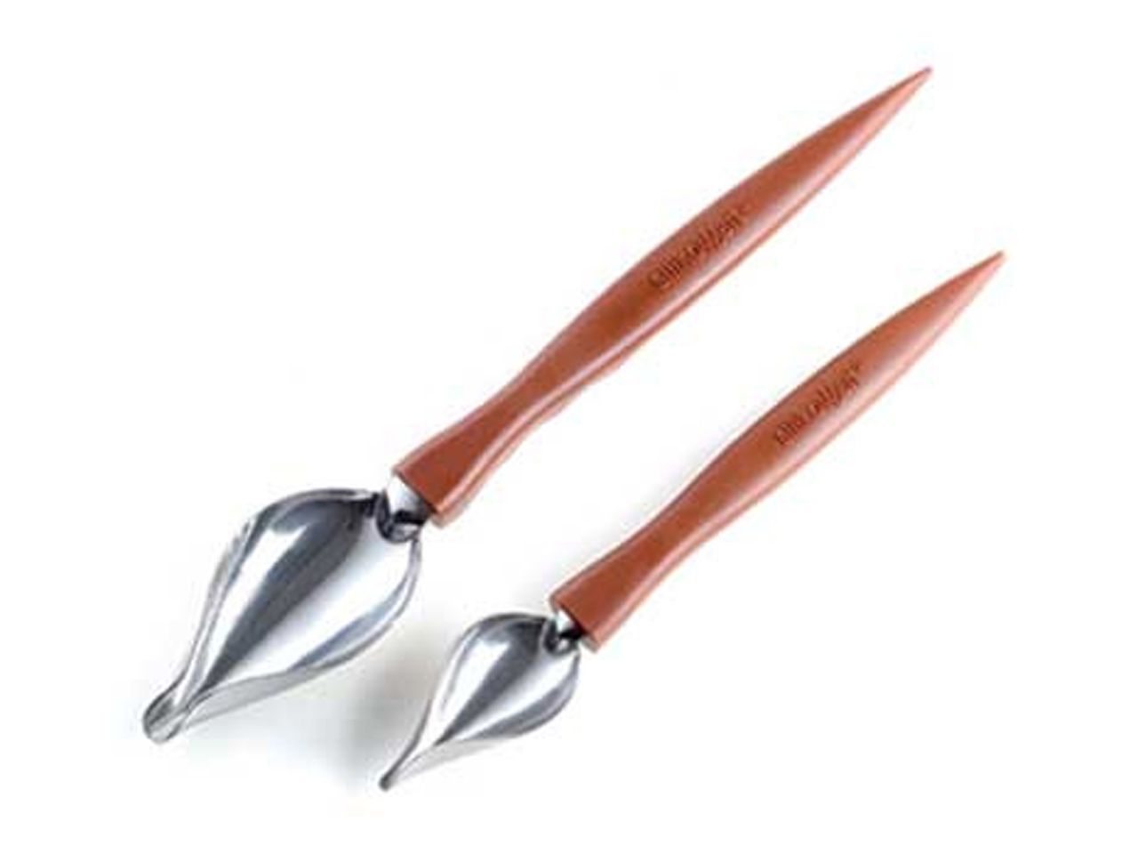 Dekor-Löffel: Decorative Spoon, Schokobraun, 2er-Set (19 & 23 cm)