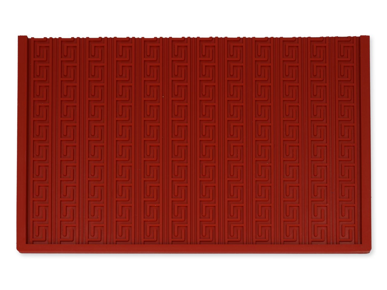 SILIKOMART Relief-Matte: Little Greek 30 x 40, Silikon, Rot, 27,7 x 39 x 3 cm