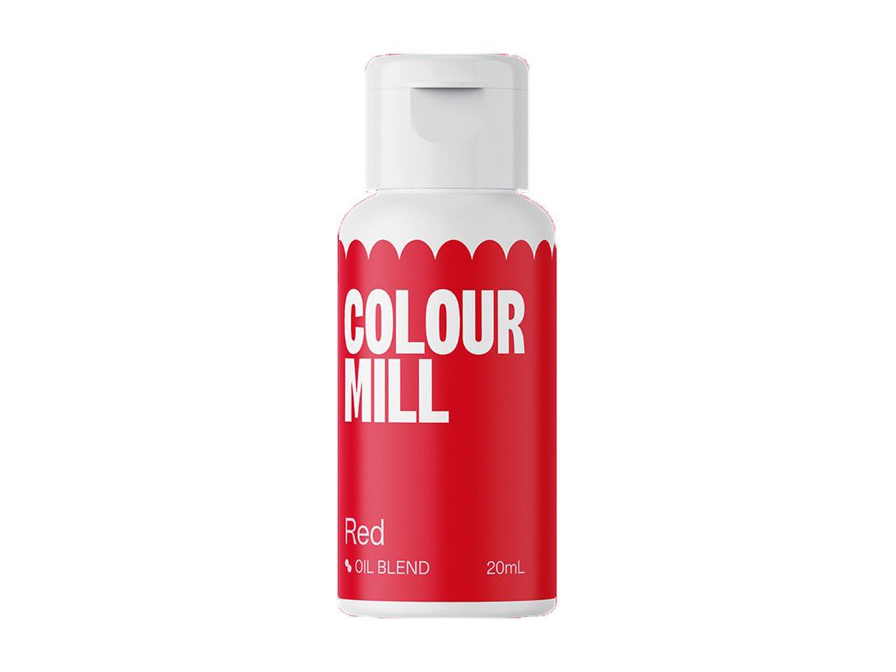 Colour Mill: Schokoladenfarbe Red, Rot, 20 ml