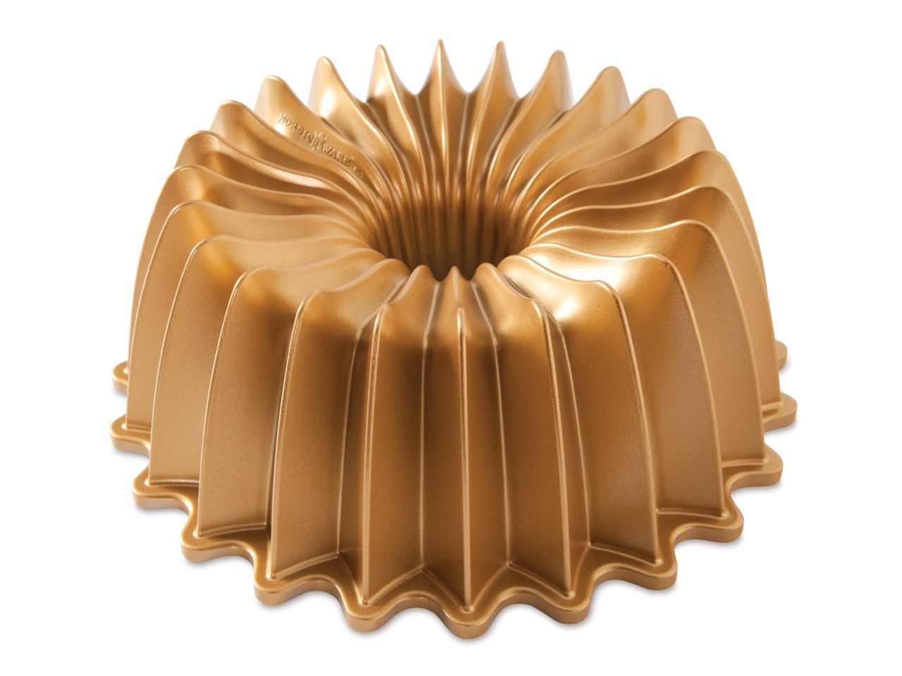 Nordic Ware: Aluguss-Backform Brilliance Bundt Pan, Antihaft, 1,6 L, 21 x 9,5 cm