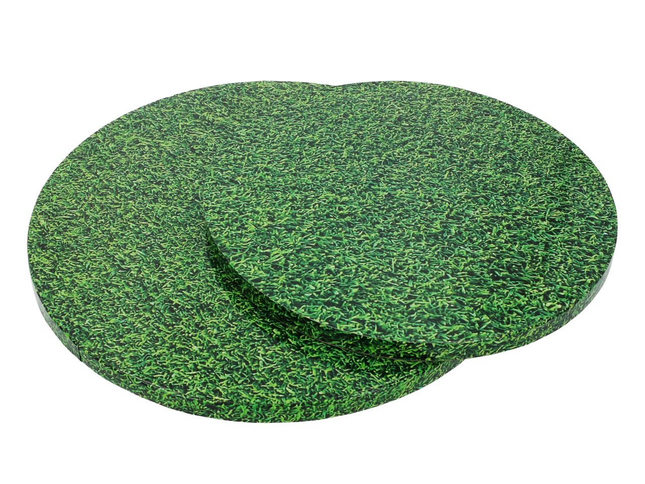 Cakeboard: Grün mit Gras-Optik, 25 cm, 12 mm