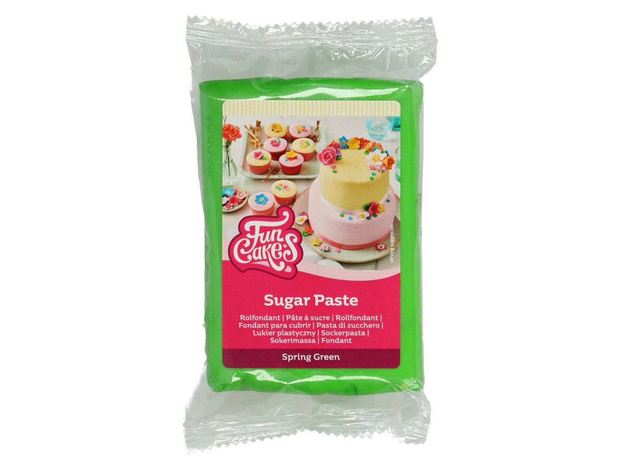 FunCakes Fondant -grün- 250g, Dekormasse