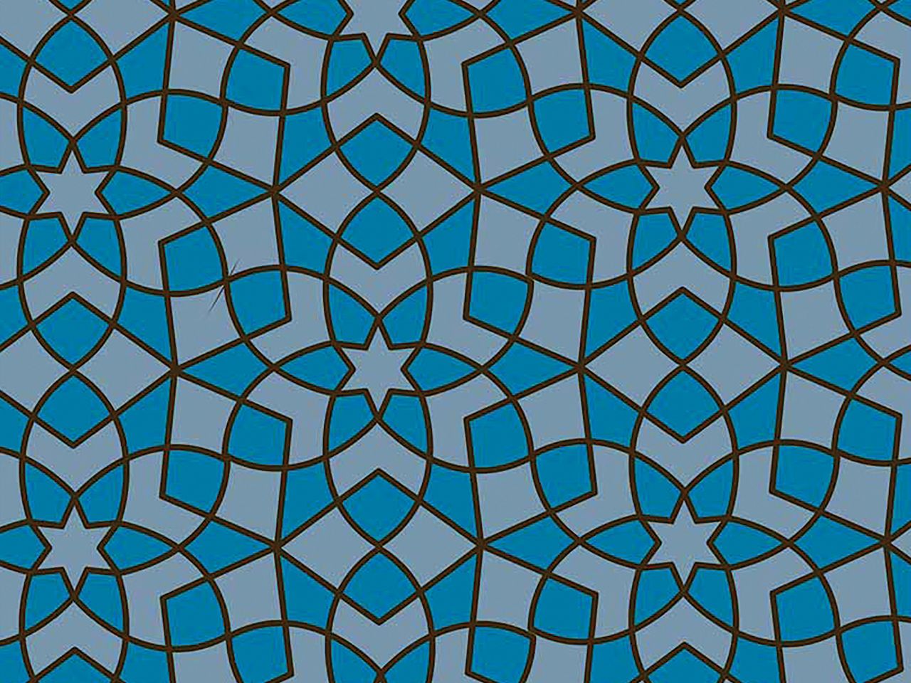 Transferfolie: Mosaique Bleu, Kakaobutter, Blau, 38 x 23 cm